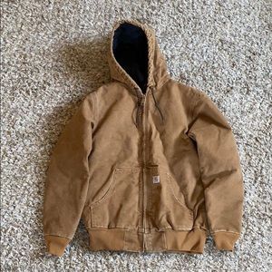 Carhartt Quilted-Flannel Coat/Jacket